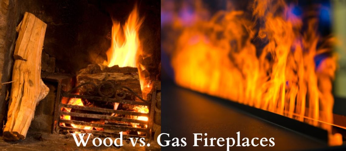 A Comparison of Gas vs. Wood Burning Fireplaces